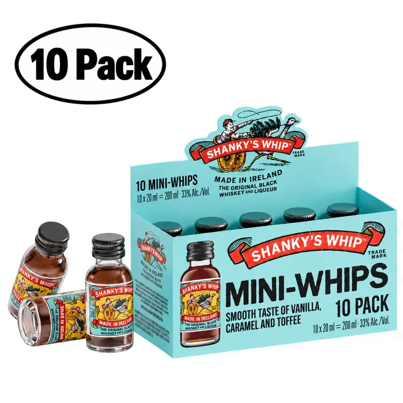 Shanky's Whip Mini Whips 10 pack (10 x 20 ml)