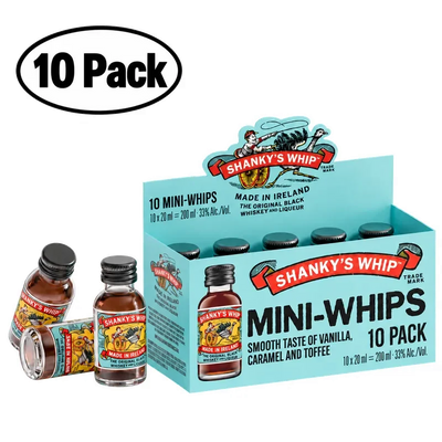Shanky's Whip Mini Whips 10 pack (10 x 20 ml)