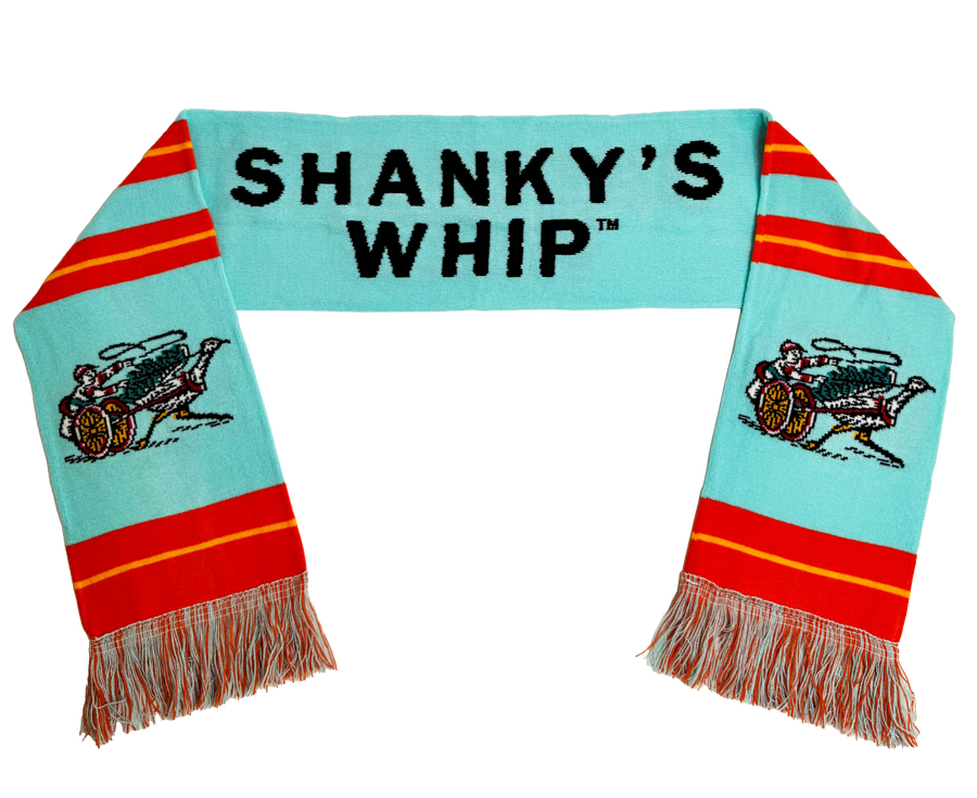 Shanky's Whip scarf, full length