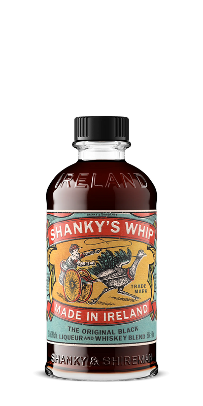Shanky's Whip Original 350ml bottle, front label