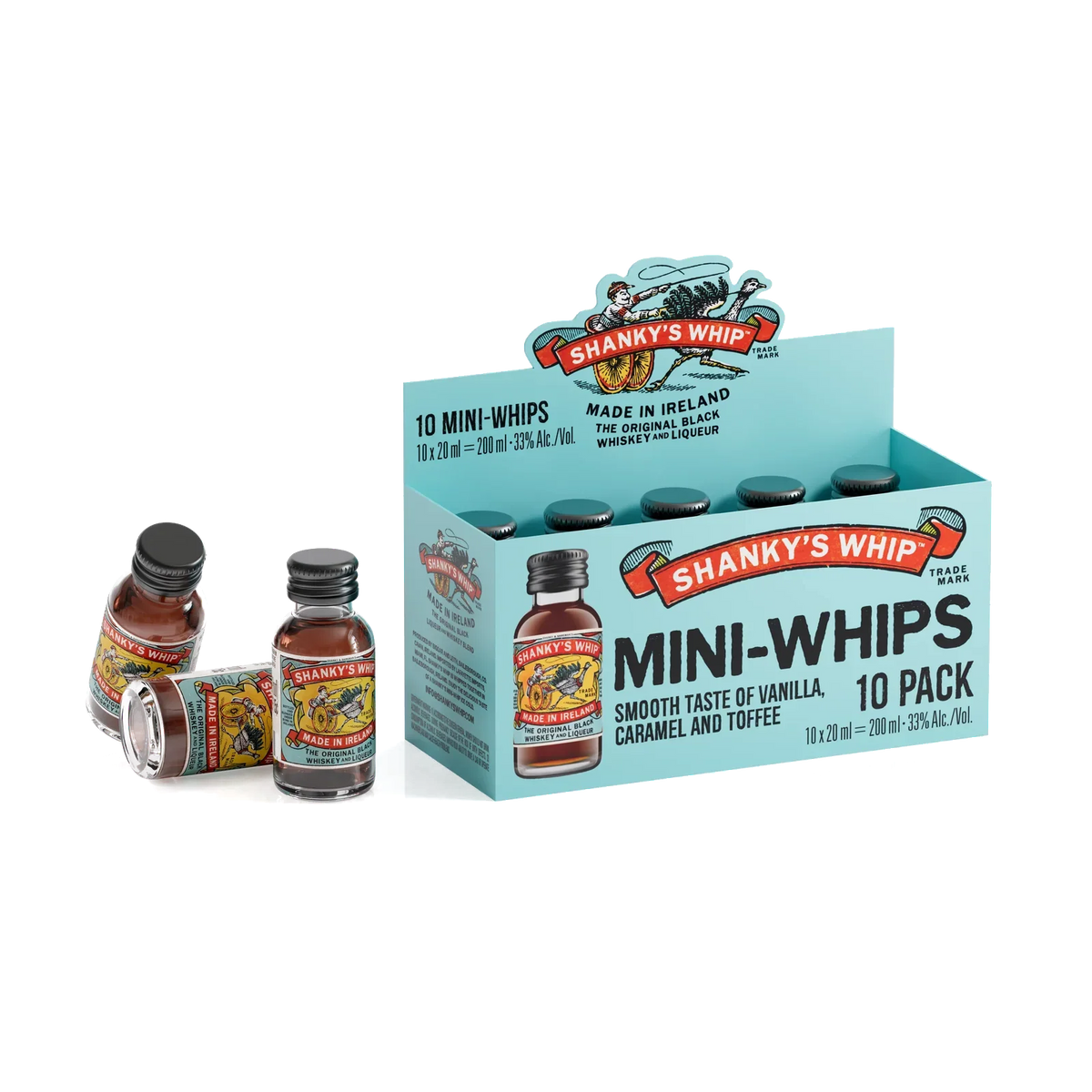 Mini Whips with bottles out