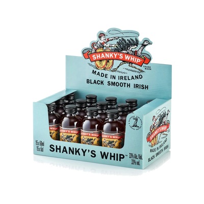 Shanky's Whip 15 x 50ml counter display unit
