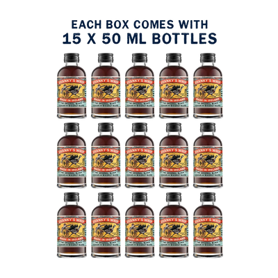 Shanky's Whip 15 x 50ml miniature bottles
